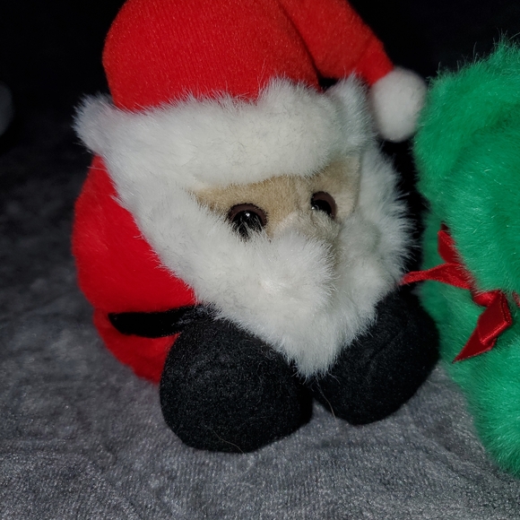 Vintage Christmas Puffkins Set of 3 - Picture 2 of 8